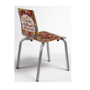 Chaise enfant bonbons
