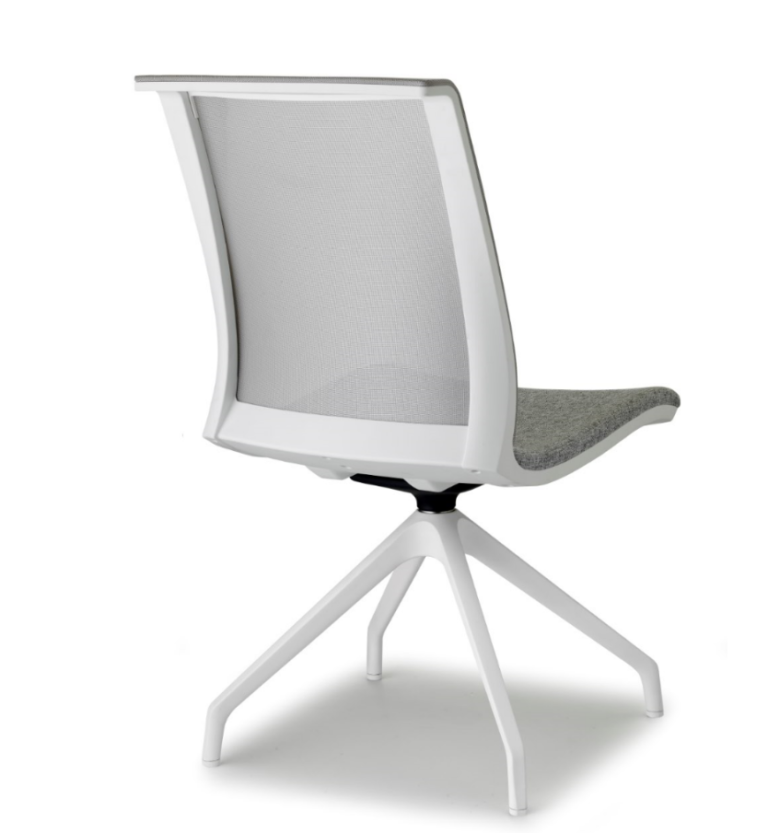 Chaise réunion dos Wow Sedax blanc