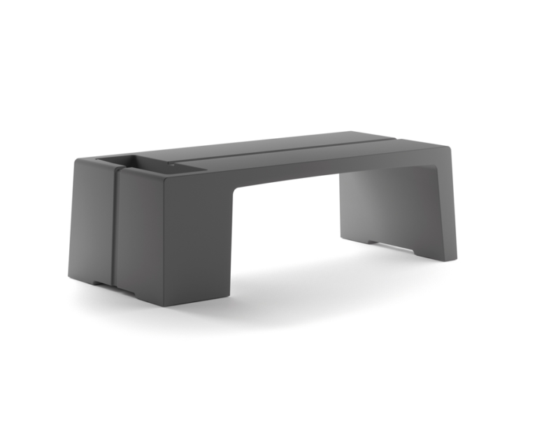 Banc Karla gris anthracite Sokoa