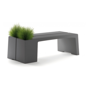 Banc avec plante artificielle Karla Sokoa