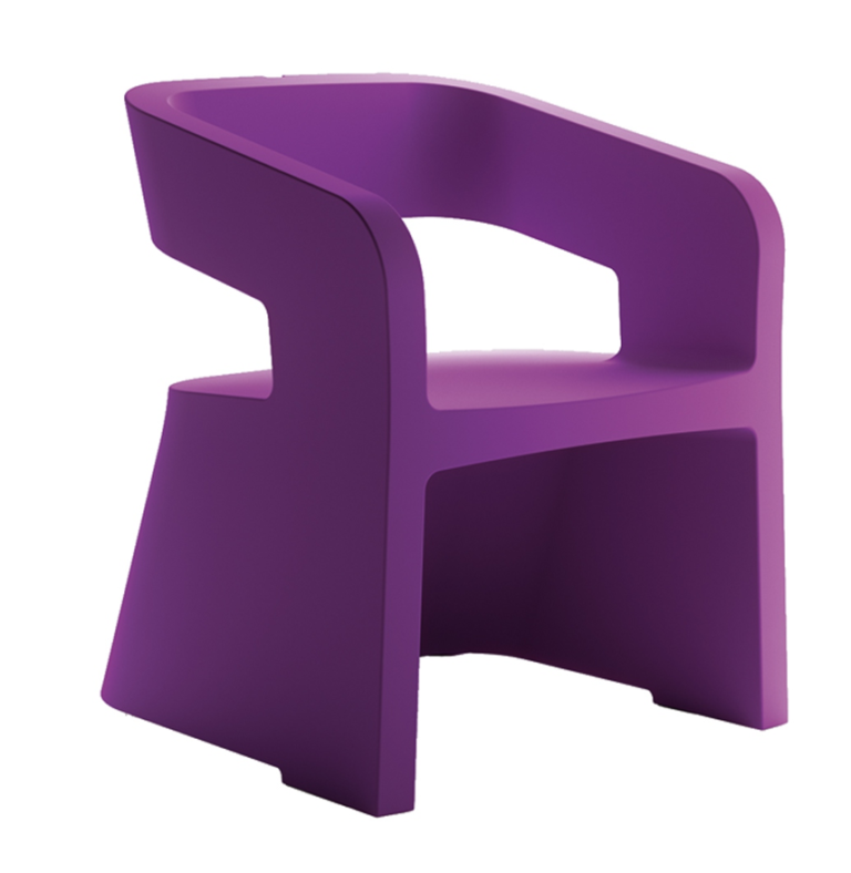 Fauteuil Karla Sokoa violet