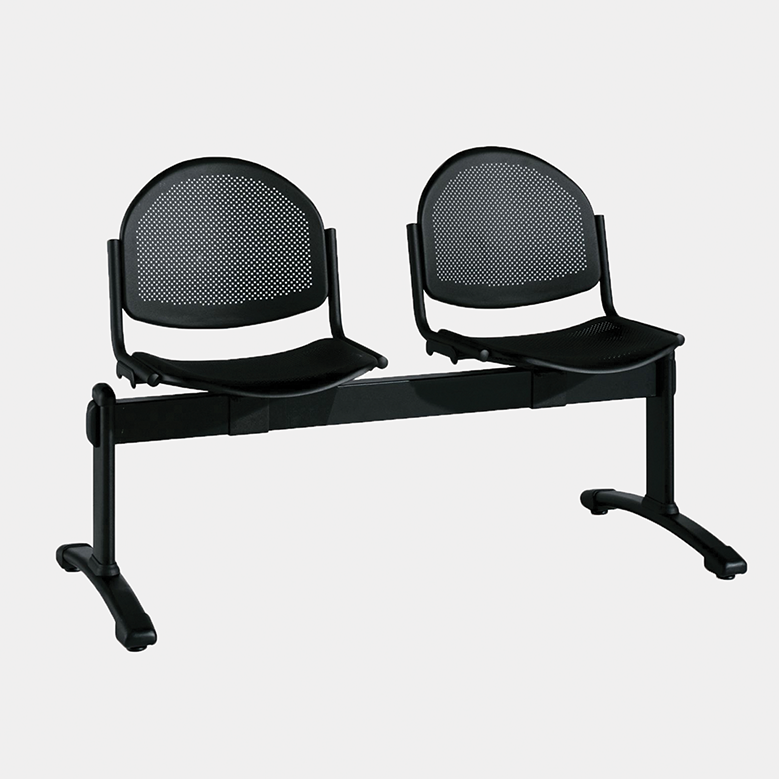 N° 10 Siège poutre 2 assises métal